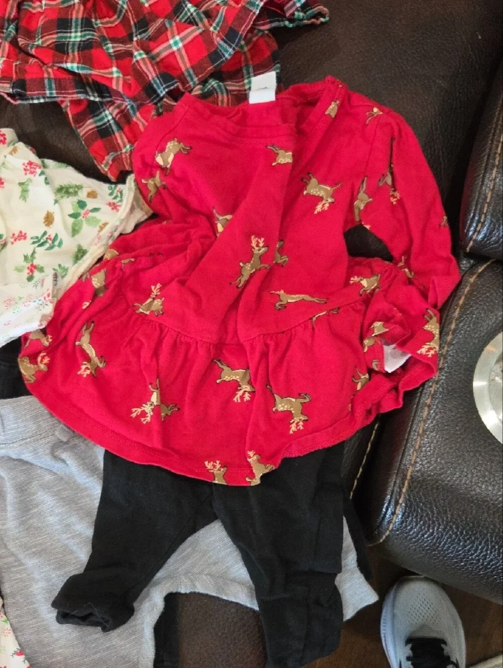 Huge Lot Girl Baby Holiday Bundle Xmas 3 - 6mts